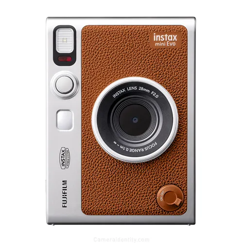 Fujifilm Instax Mini EVO Instant Camera - Brown