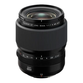 fujifilm gf 55mm f/1.7 r wr lens